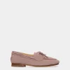 Plume Moccasin in Light Mauve Suede