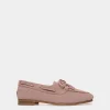 Plume Moccasin in Light Mauve Suede