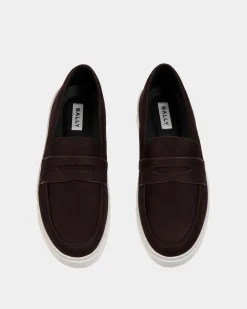 Raise Sneaker in Ebano Nubuck Leather