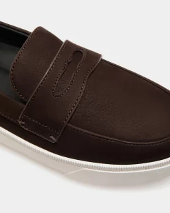 Raise Sneaker in Ebano Nubuck Leather