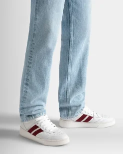 Raise Sneaker In White Leather