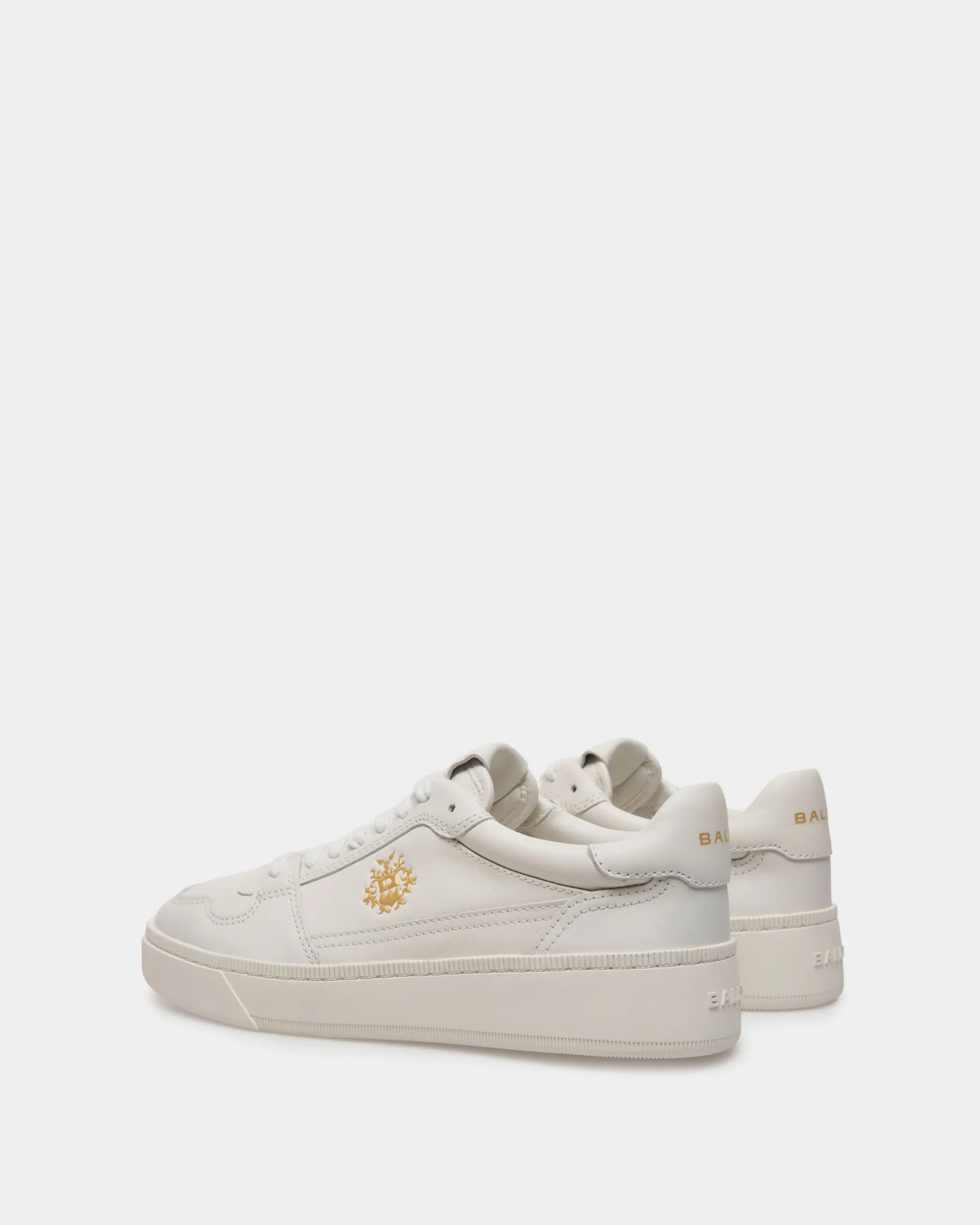 Raise Sneaker In White Leather