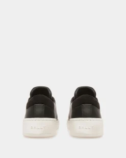 Raise Sneakers In Black And White Leather