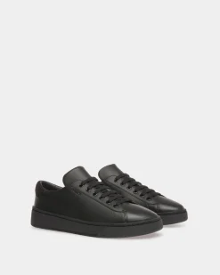 Raise Sneakers In Black Leather