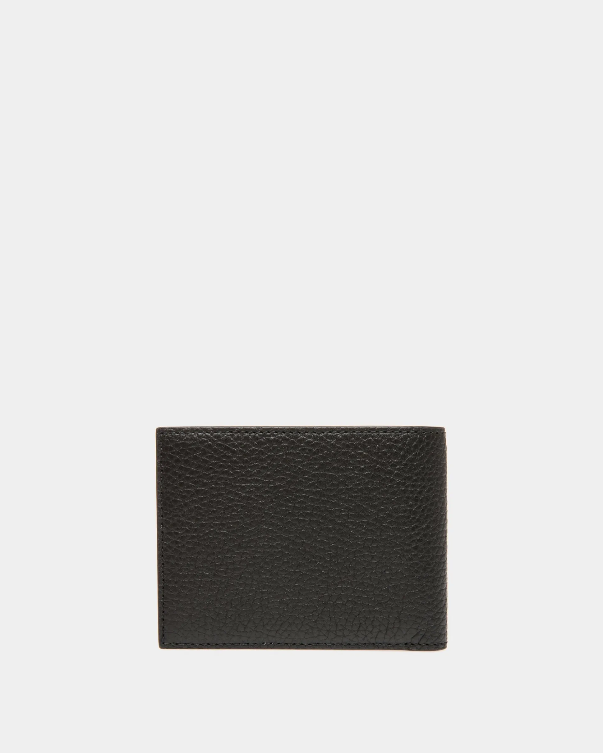 Ribbon Bifold Wallet in Black Leather