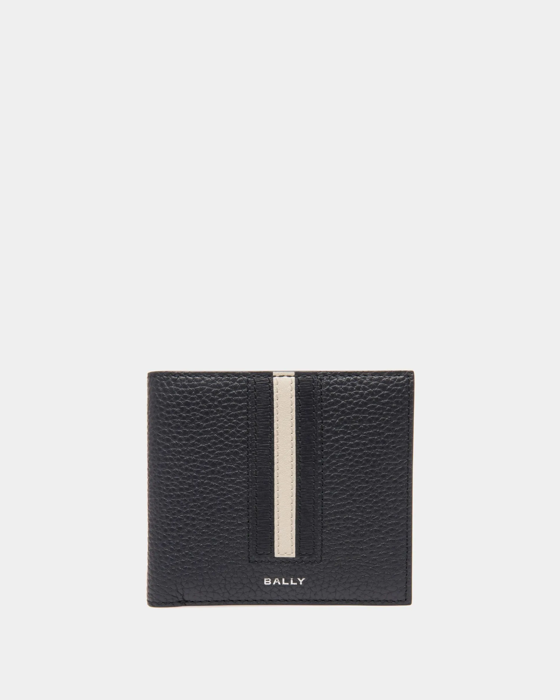 Ribbon Wallet In Midnight Leather