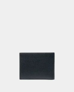 Ribbon Wallet In Midnight Leather