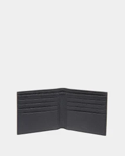 Ribbon Wallet In Midnight Leather