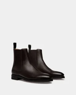Scribe Un Bootie In Ebano Deer Leather