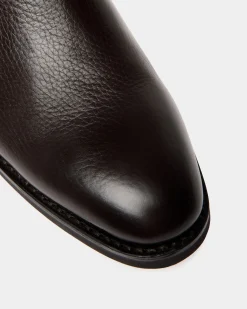 Scribe Un Bootie In Ebano Deer Leather
