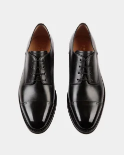 Scribe Un Derby In Black Leather