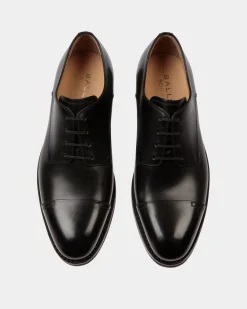 Scribe Un Derby In Black Leather