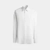 Shirt in White Cotton