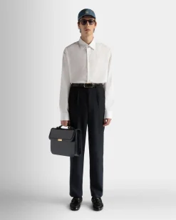 Shirt in White Cotton