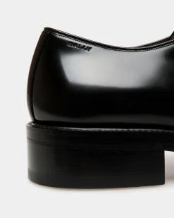 Sockel Derby In Black Leather