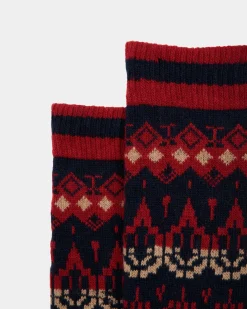 Socks In Multicolor Wool