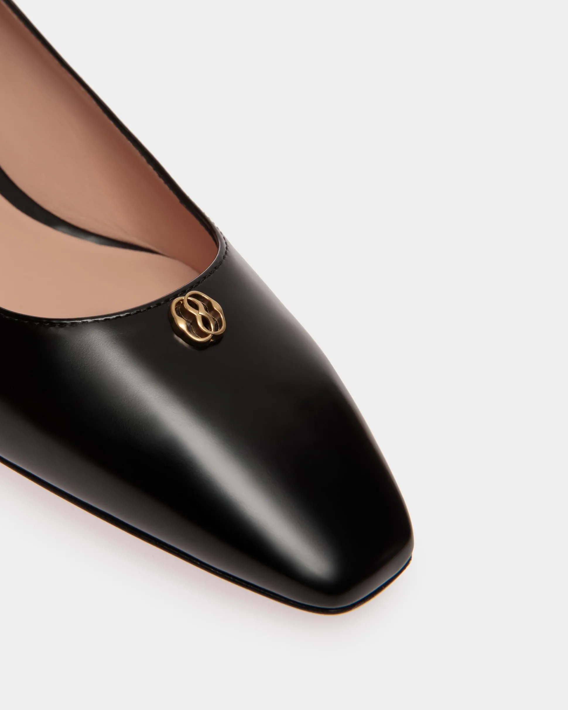 Sylt Pump In Black Leather