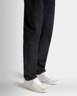 Tennis Sneaker In White Leather