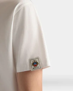 T-Shirt in White Cotton