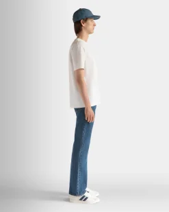 T-Shirt in White Cotton