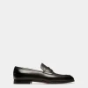 Webb Leather Loafers In Black