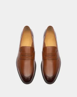 Webb Leather Loafers In Brown