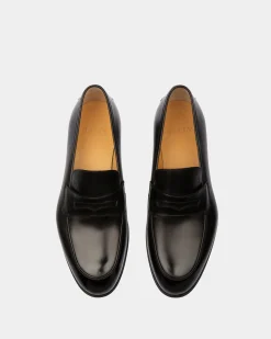 Webb Leather Loafers In Black