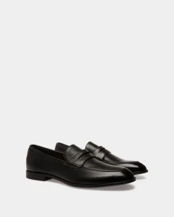 Webb Leather Loafers In Black
