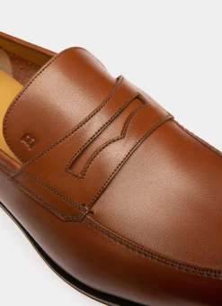 Webb Leather Loafers In Brown