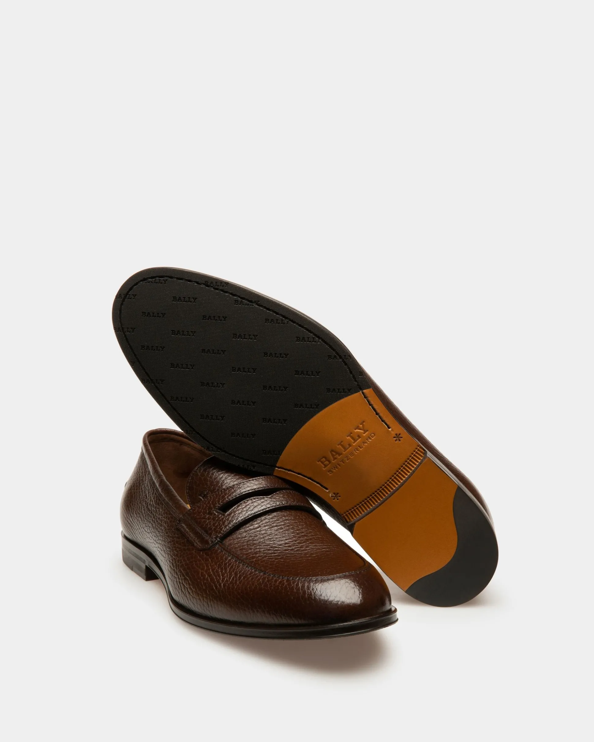 Webb Leather Loafers In Brown