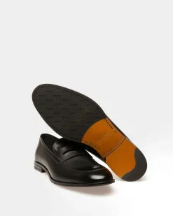 Webb Leather Loafers In Black