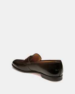 Webb Leather Loafers In Coffee