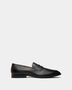 Westminster Loafer In Black Deer Leather